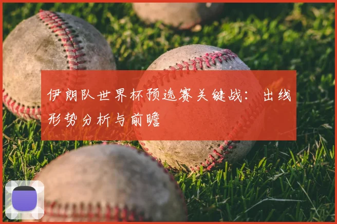伊朗队世界杯预选赛关键战:出线形势分析与前瞻